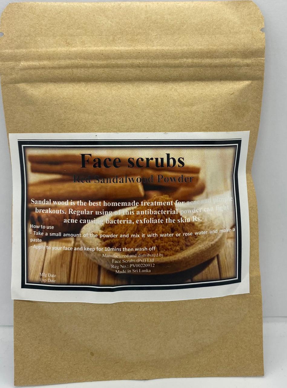Sandalwood Powder Red Facescrubs Red Sandalwood Powder